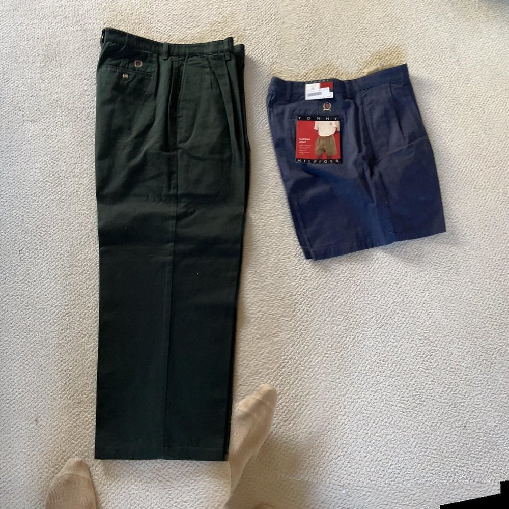 TOMMY HILFIGER PANTS, LONG AND SHORT WALKING SHORTS